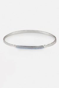 BANGLES “CHROMATA" SILVER