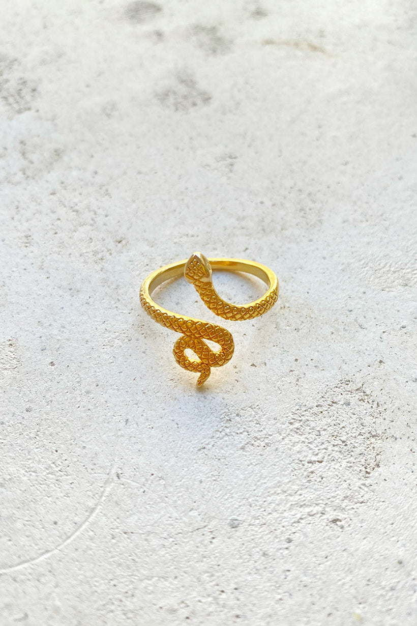 RING "SNAKE" GOLD