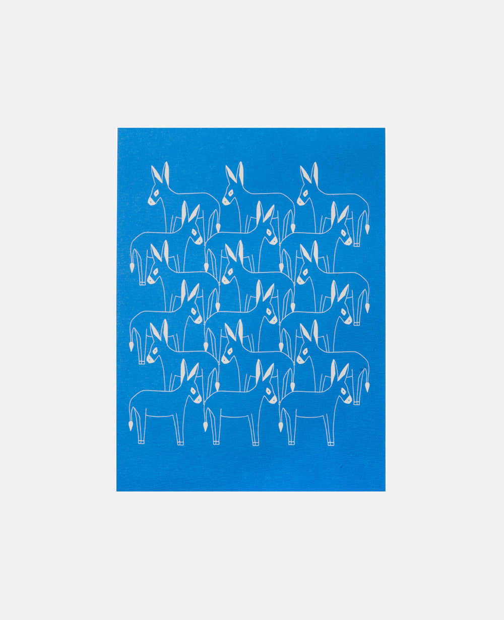 POSTKARTE "HAPPY DONKEYS"