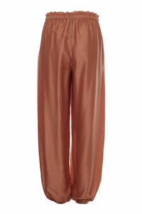 LIGHT BALLOON LEG PANTS "SILKSTONE" POWDER