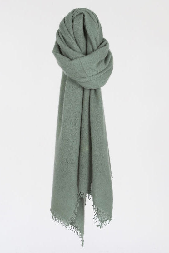 CASHMERE SCARF FRINGES