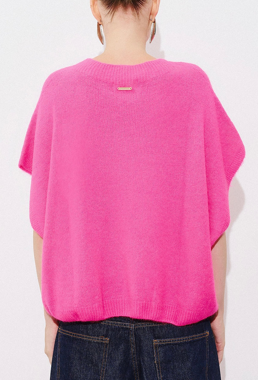 OVERSIZED SOFT ALPACA-MIX PONCHO