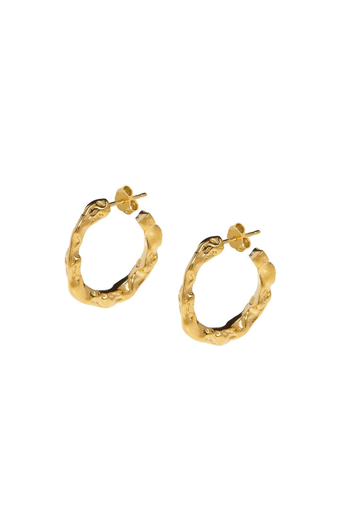 HOOP EARRINGS "FULL MOON"