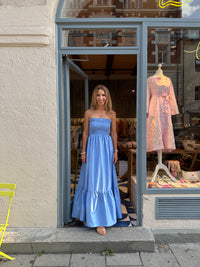 BANDEAU DRESS "ELPIS" LAVENDER BLUE