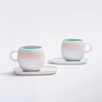 GLASED MINI STONEWARE TRAY "MALEDIVES"