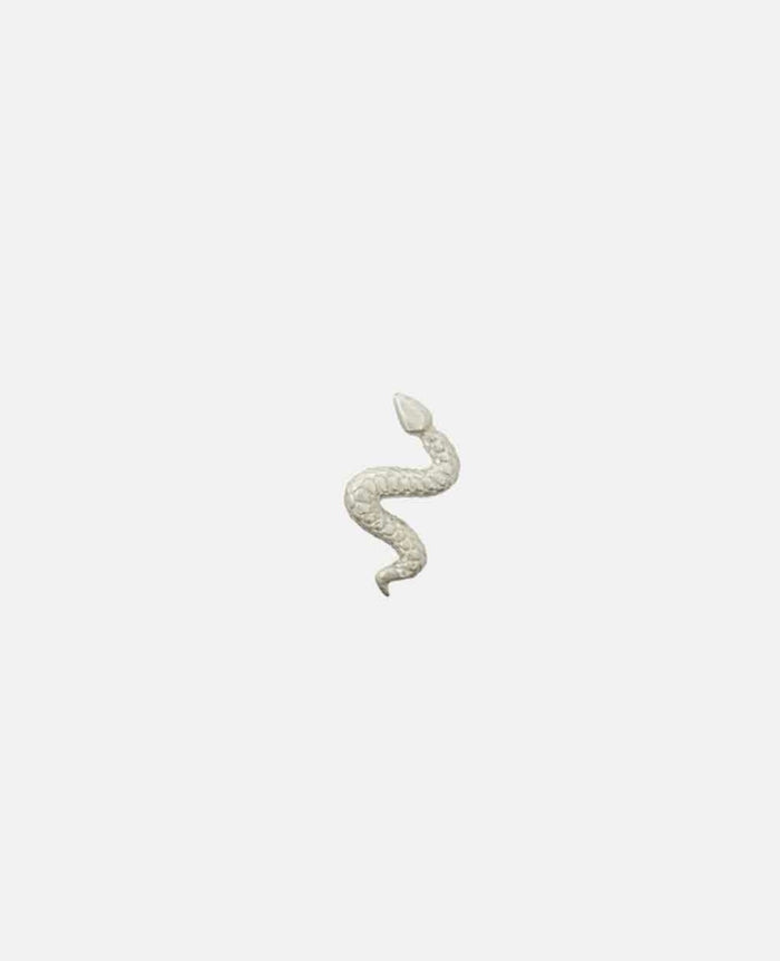 EARRING "SNAKE" SILVER