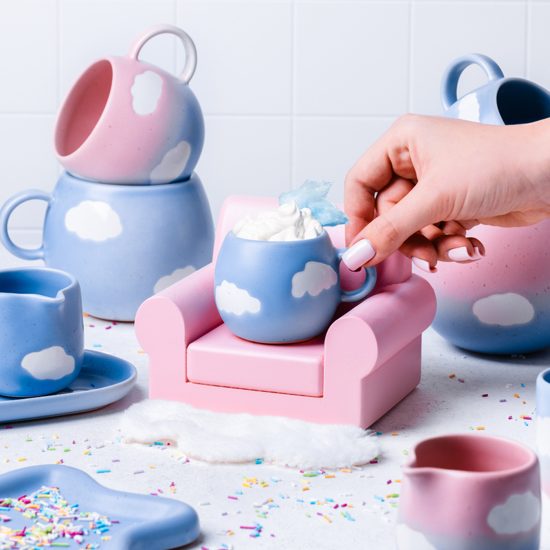 MUG BLUE CLOUD 250ML