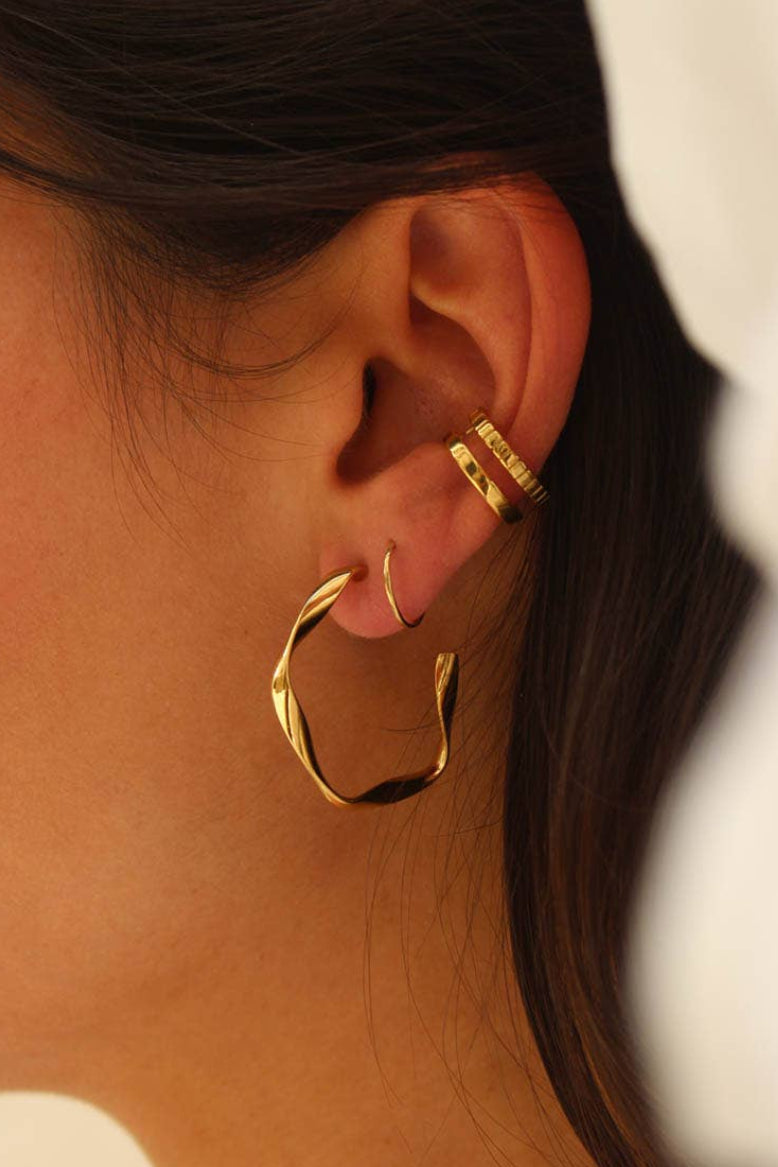 HOOPS "SERENA" GOLD