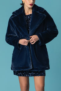 FAKE FUR SHORT COAT "MAX"