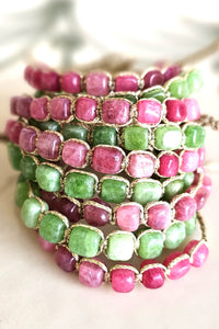 HANDMADE JADE BRACELET "CANDY"
