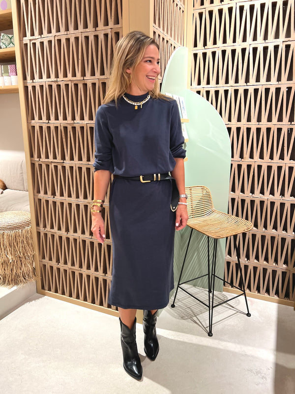 LONG SWEATER DRESS