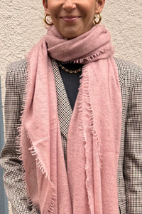 CASHMERE SCARF FRINGES