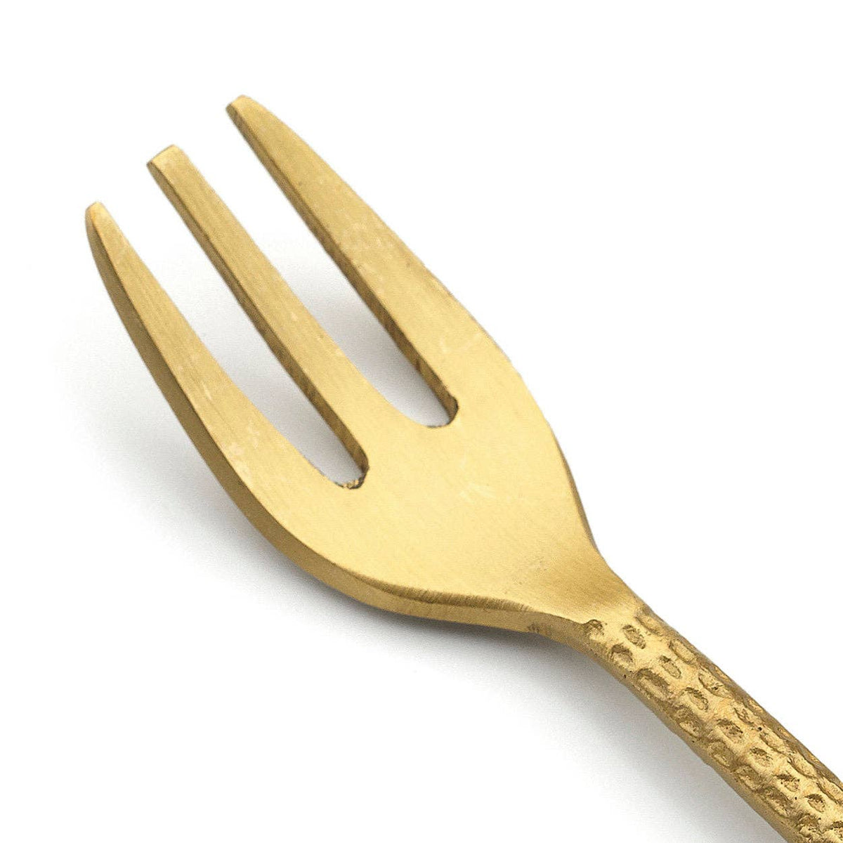 HANDMADE FORK "OCTOPUS" GOLD