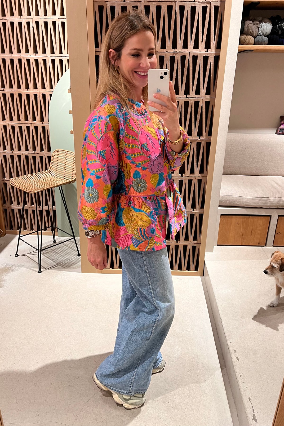 JAQUARD JACKET „FLOWERDREAM“