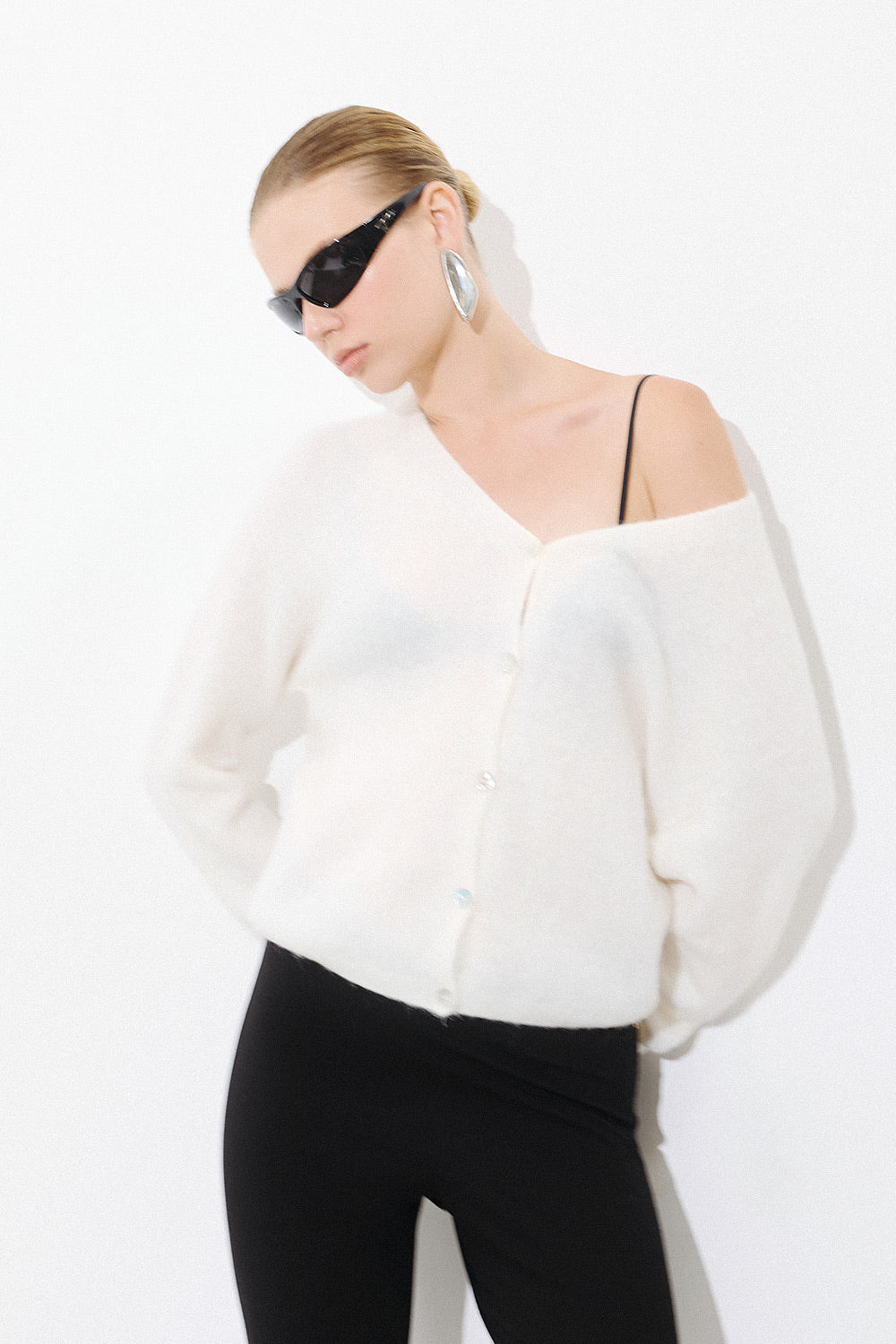 SOFT ALPACA-MIX CARDIGAN