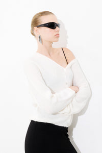 SOFT ALPACA-MIX CARDIGAN