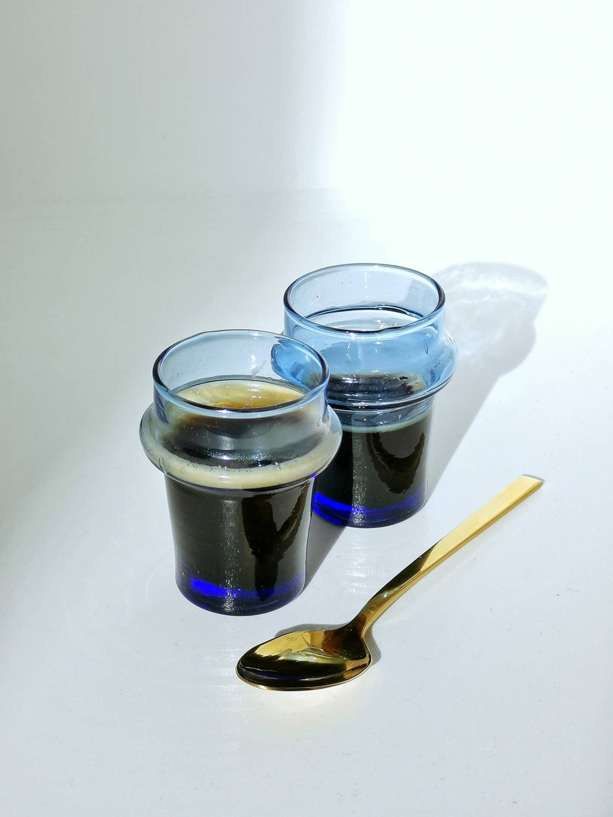 MINI BLUE BELDI GLAS