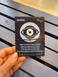 LUCKY BRACELET "MATAKI" BLUE/GOLD