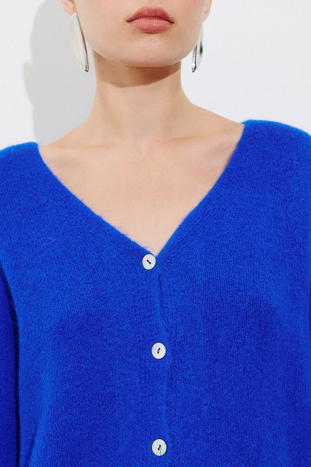 SOFT ALPACA-MIX CARDIGAN