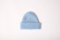 ALPACA WOOL CAP ICE BLUE