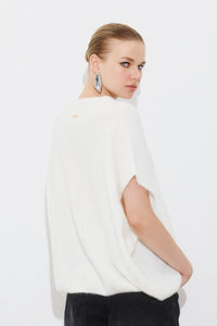 OVERSIZED SOFT ALPACA-MIX PONCHO