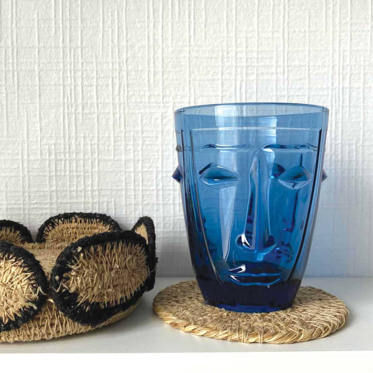GLAS "FACE" BLUE