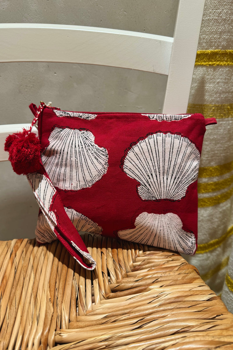 CLUTCH "SHELL" RED/WHITE