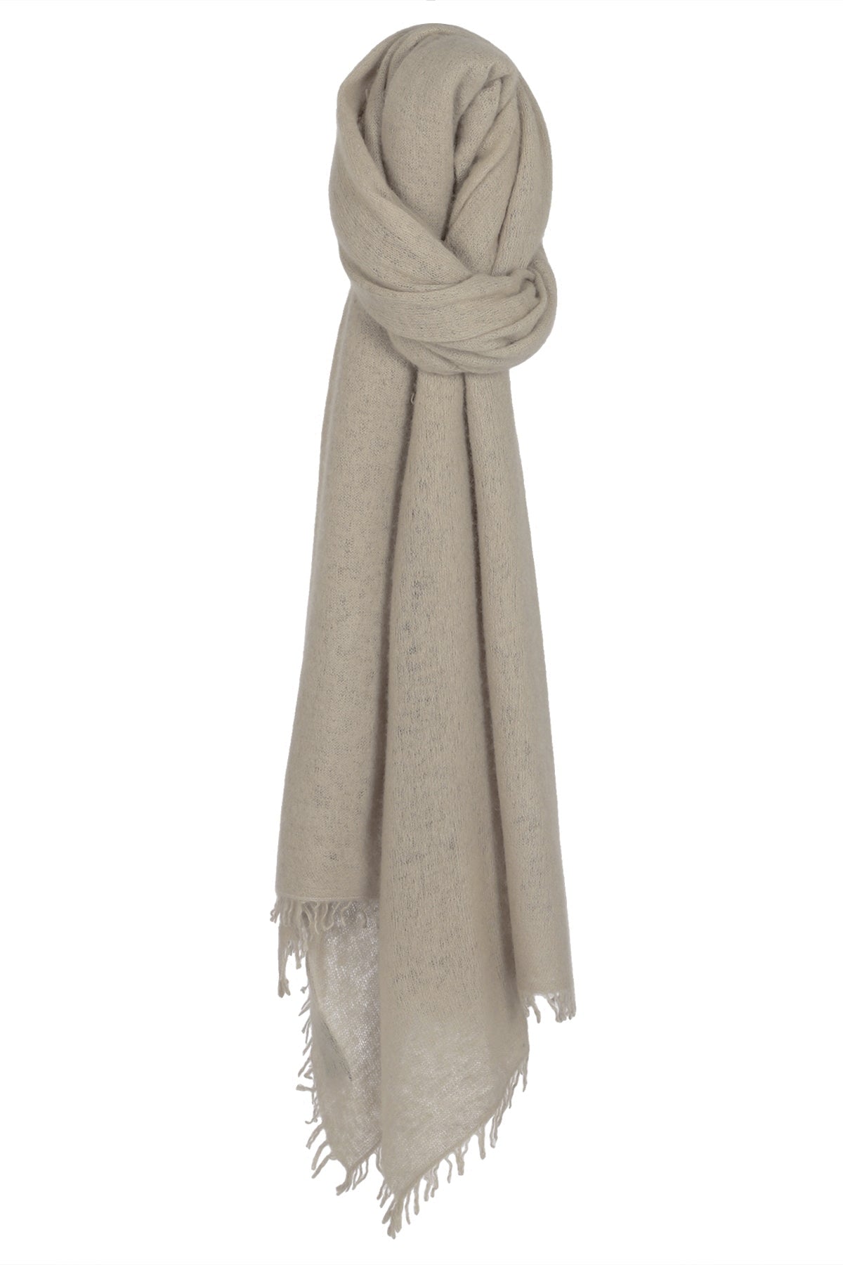 CASHMERE SCARF FRINGES