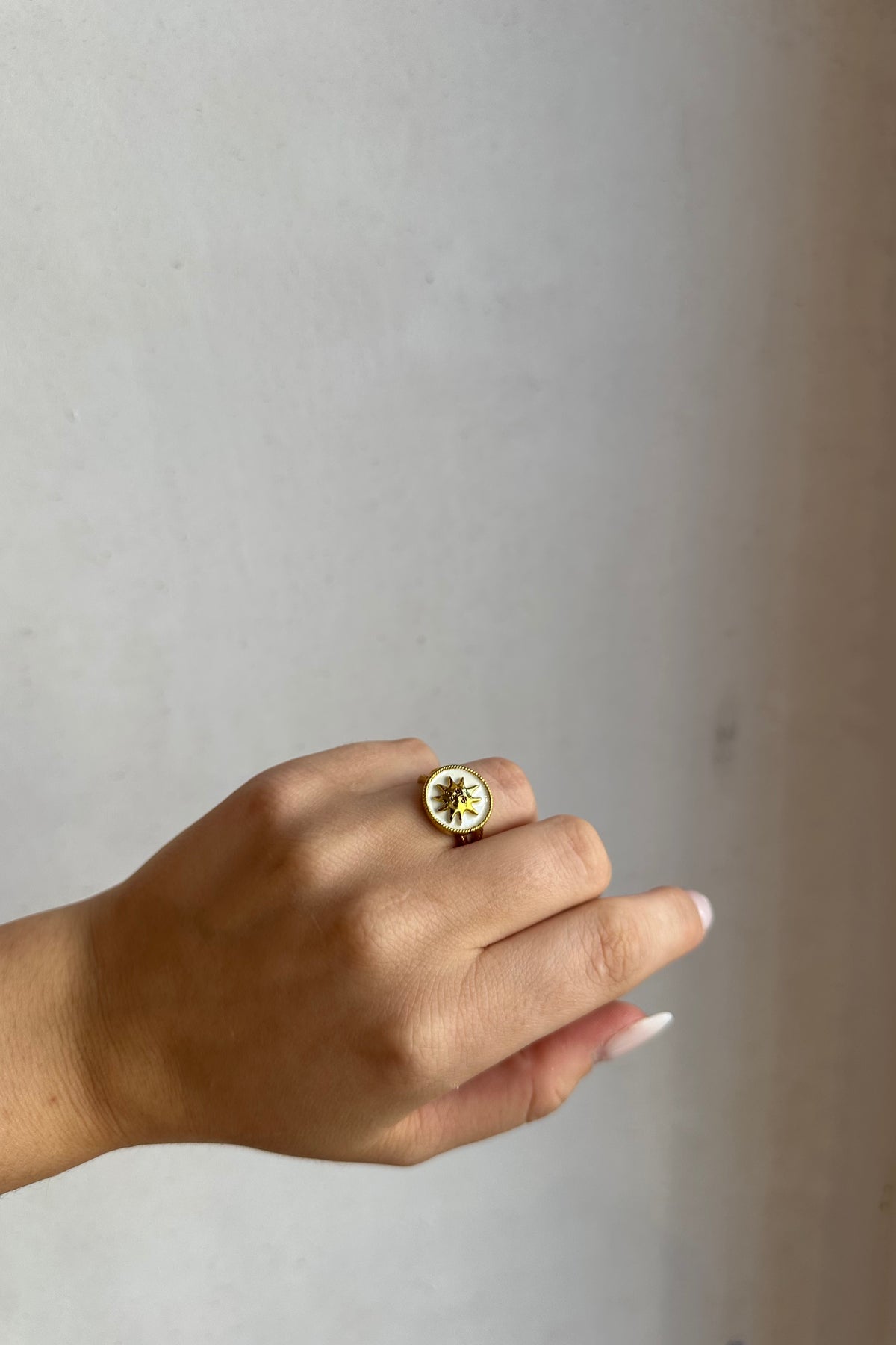 RING "SOLEIL" GOLD