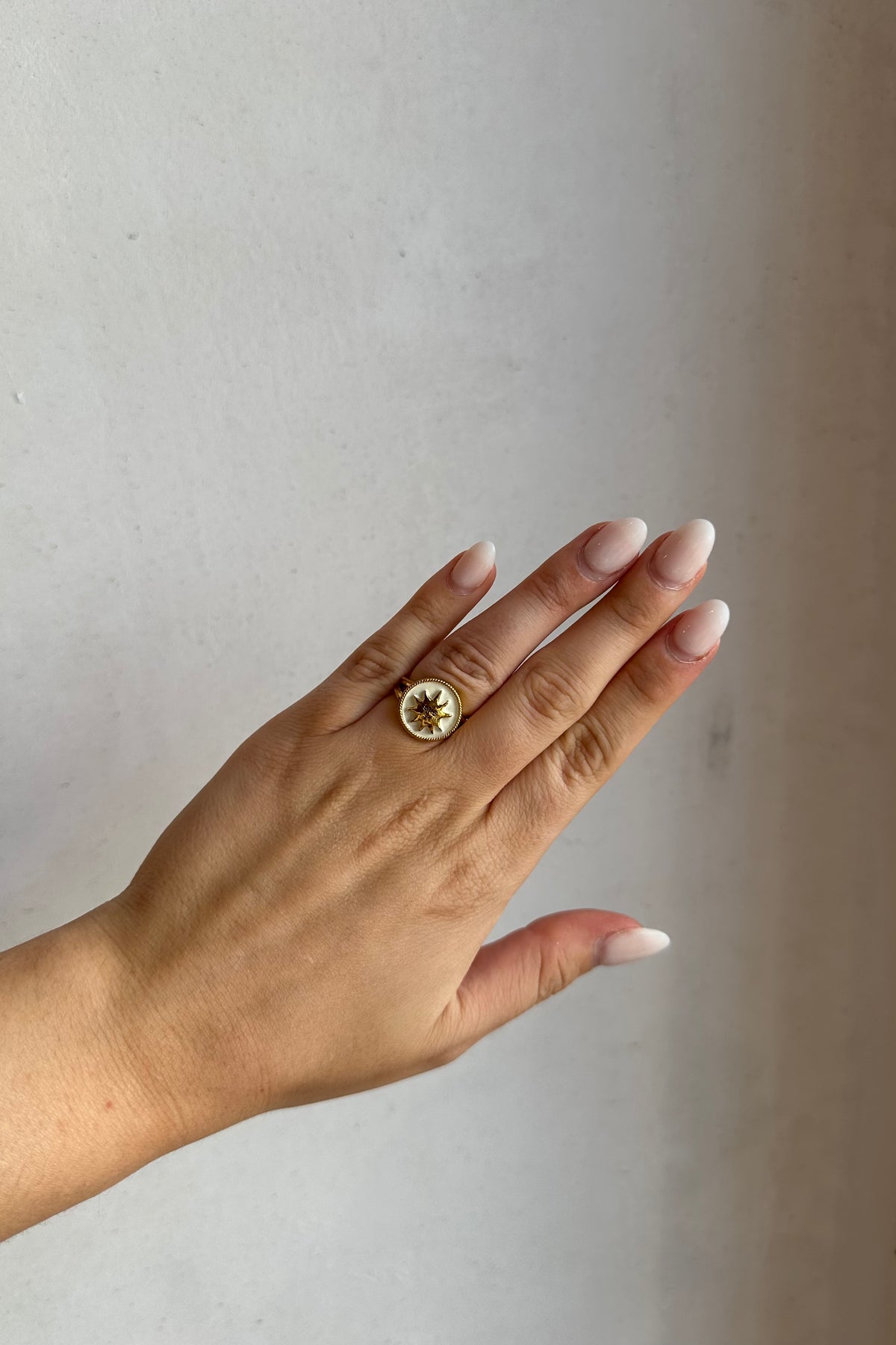 RING "SOLEIL" GOLD
