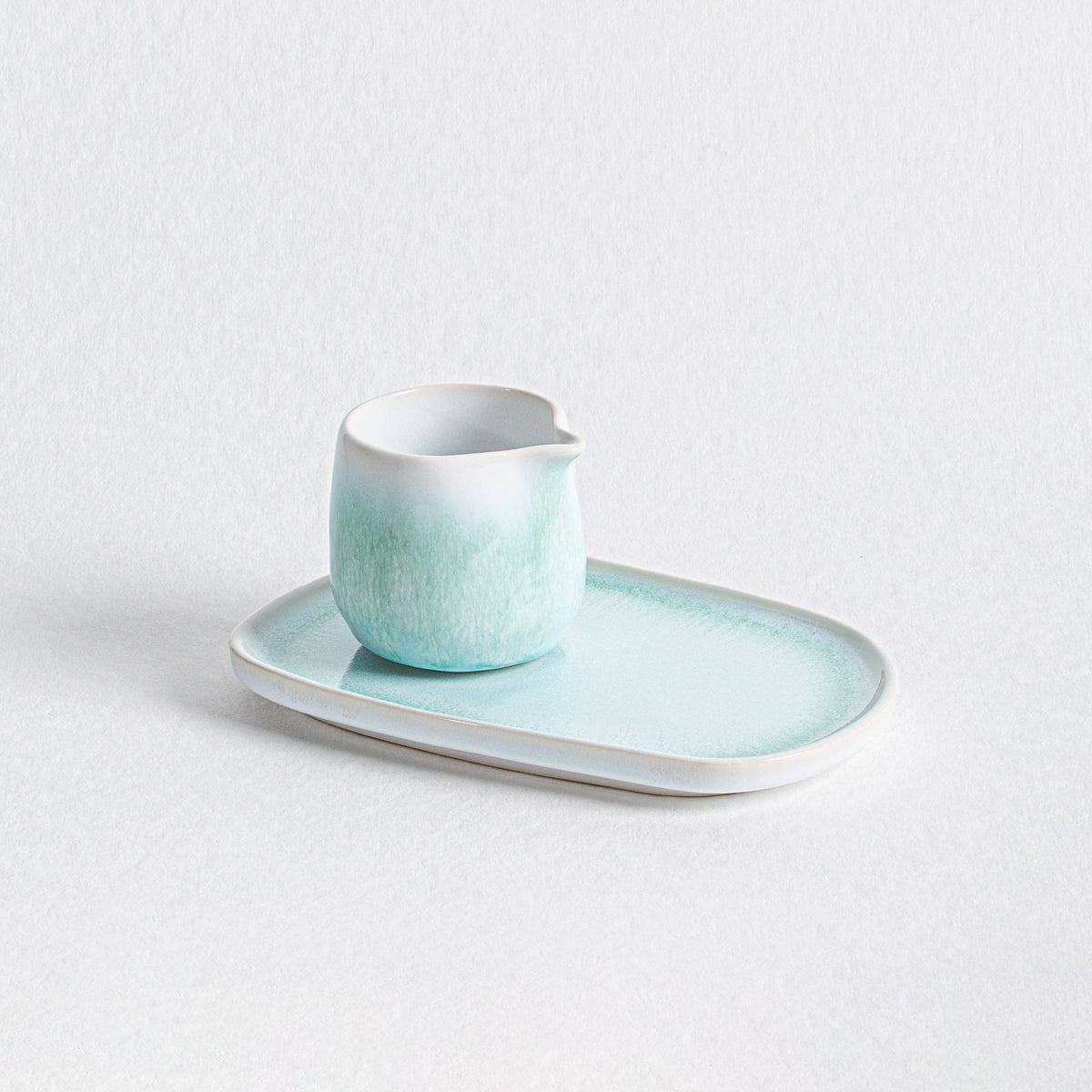 GLASED MINI STONEWARE TRAY "MALEDIVES"