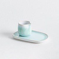 GLASED MINI STONEWARE TRAY "MALEDIVES"