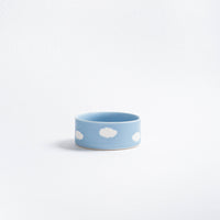 FEEDING BOWL SET OF 2 BLUE CLOUD
