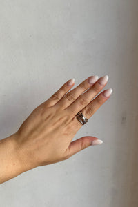 RING "ROMANE" SILVER