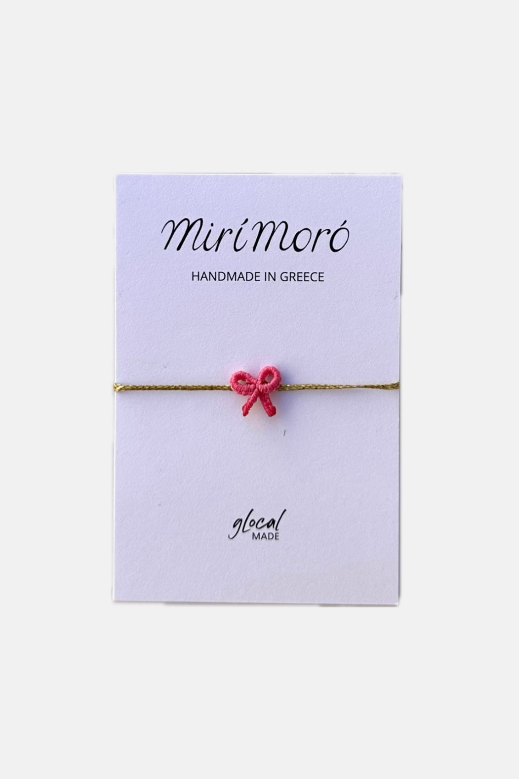 MAKRAMEE BRACELET "BOW"