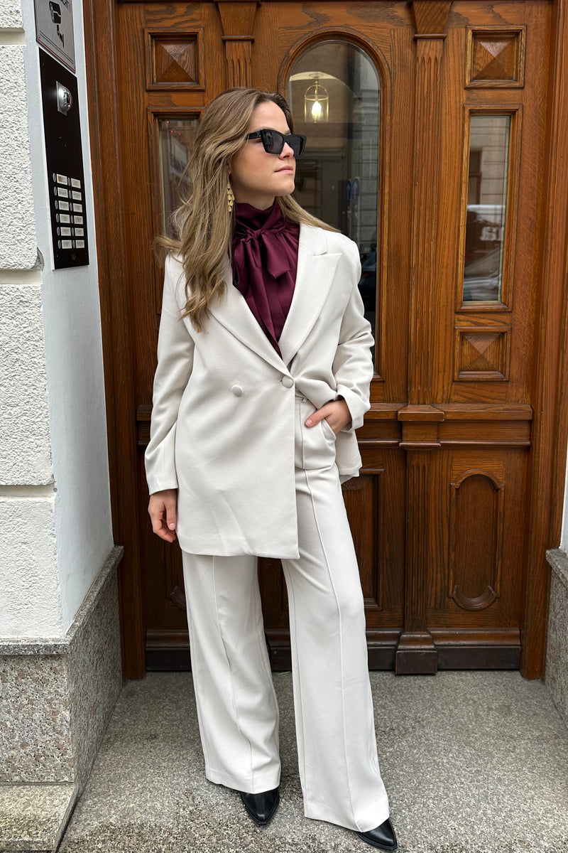 OVERSIZED BLAZER VANILLA