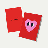 GREETING CARD "VALETINE'S HEART"