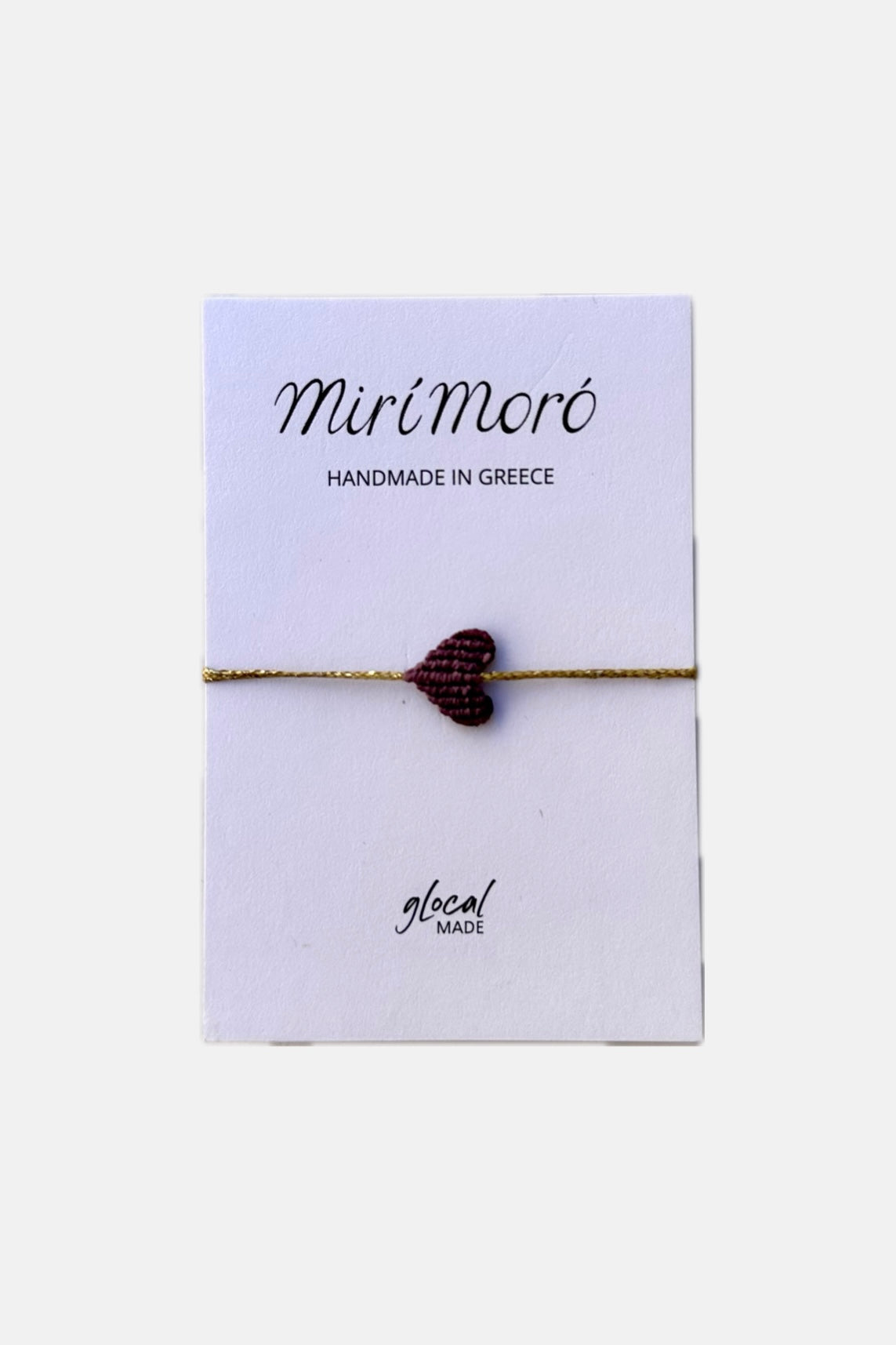 MAKRAMEE BRACELET "HEART"
