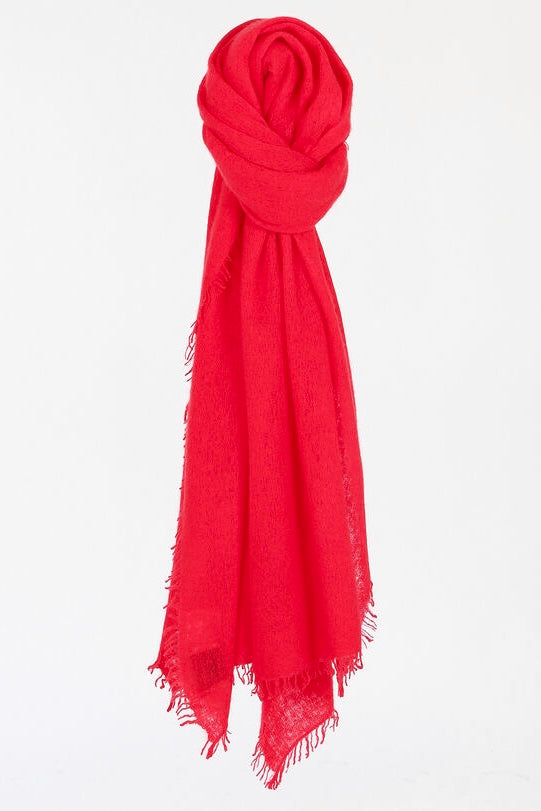 CASHMERE SCARF FRINGES