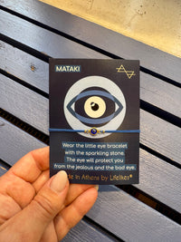 LUCKY BRACELET "MATAKI" BLUE/GOLD