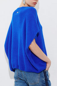 OVERSIZED SOFT ALPACA-MIX PONCHO