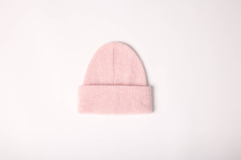 ALPACA WOOL CAP ROSÉ
