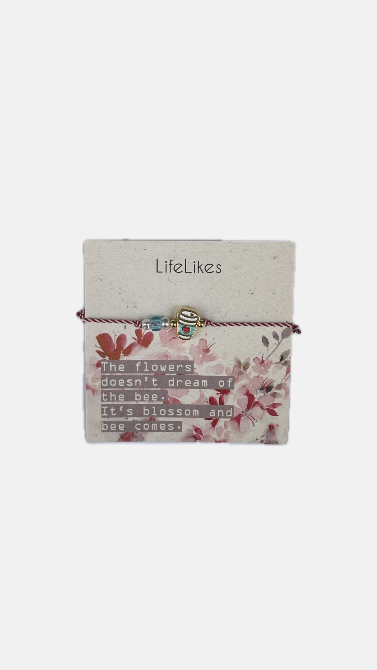 BRACELET "BUT FIRST COFFEE"