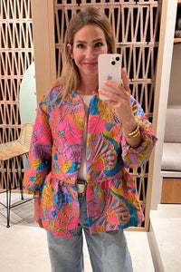 JAQUARD JACKET „FLOWERDREAM“