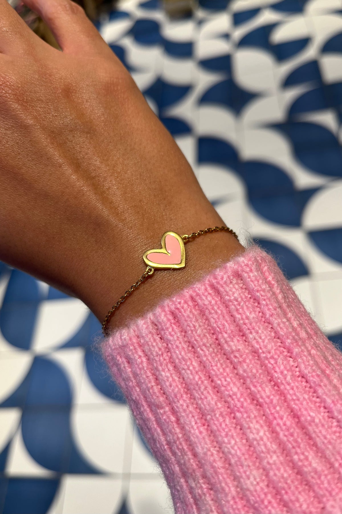 BRACELET "HEART" ROSÉ