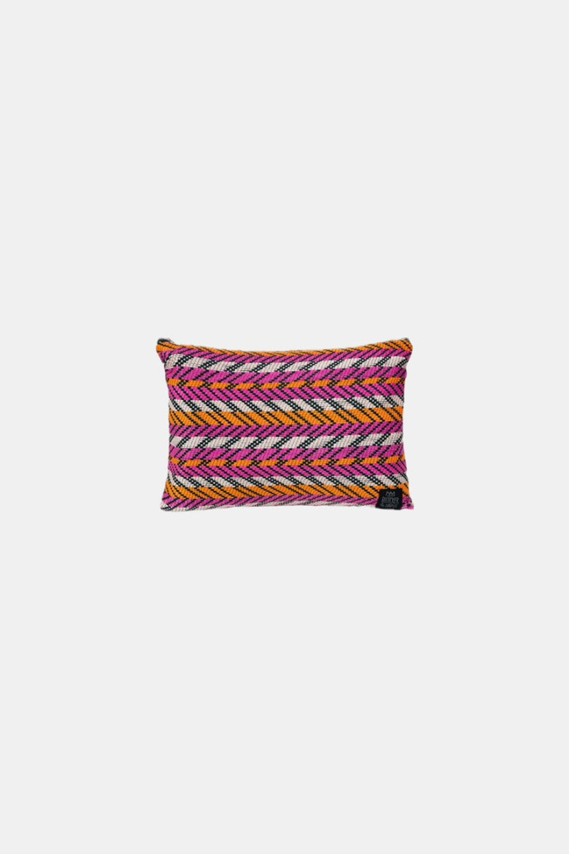 MINI POUCH "JOYA" PINK/ORANGE/ECRU