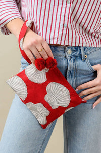 CLUTCH "SHELL" RED/WHITE