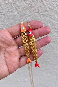 LONG NECKLACE BIG SARDINE