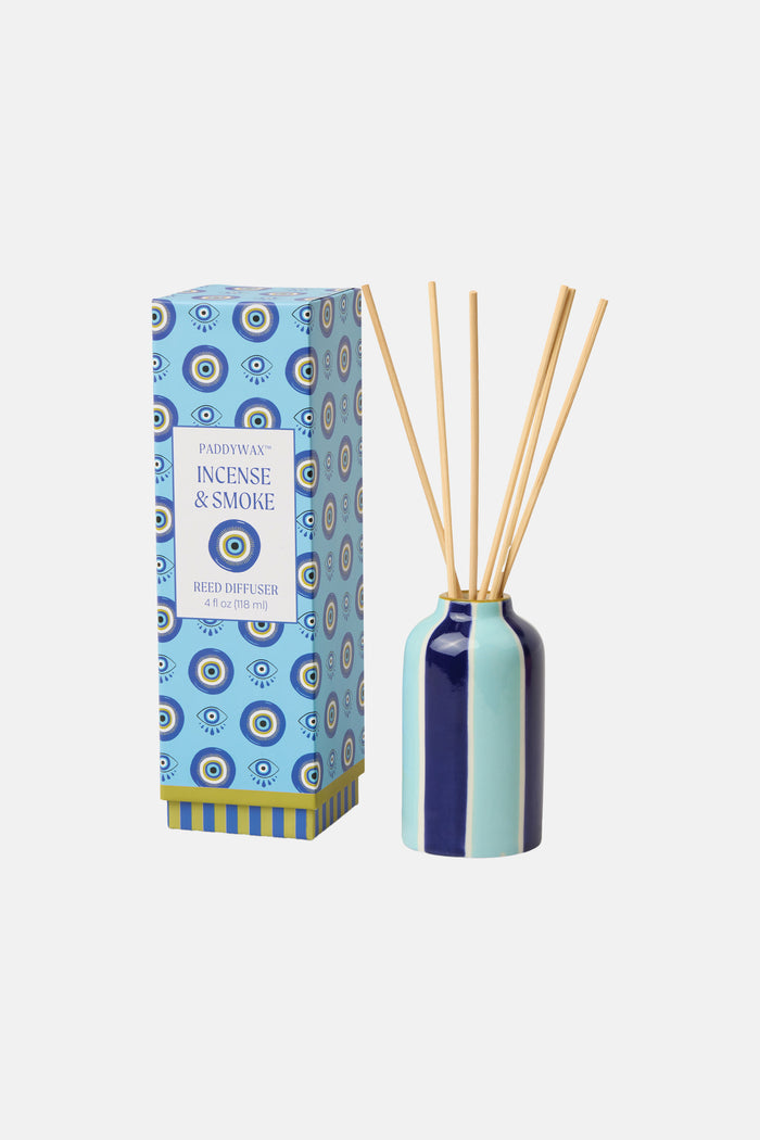 HANDPAINTED DIFFUSER "EYE“ INCENSE AND SMOKE