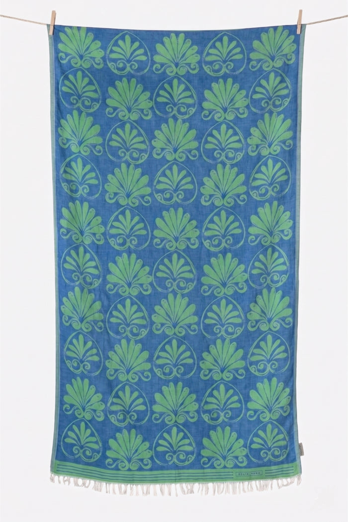 WOVEN BEACH TOWEL "AKROKERAMO"